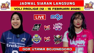 Proliga 2026 Live Hari Ini - Jadwal Proliga 2026 - Klasemen Proliga 2026 - Proliga 2026