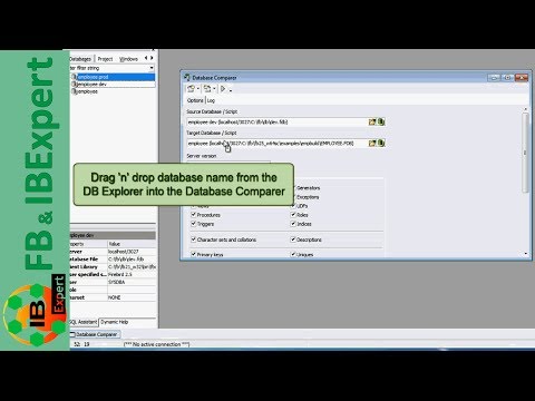 Tutorial 6: IBExpert Database Comparer