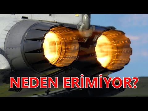 Jet Uçağı Motorları Neden Erimez?