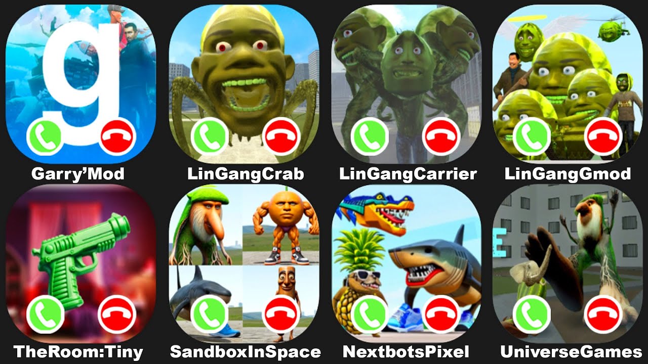 Garry's Mod Mobile,ALL LIN GANG MELON GMOD,NEXTBOTS PLAYGROUND PIXEL UPDATE,Sanbox in Space,Gmod