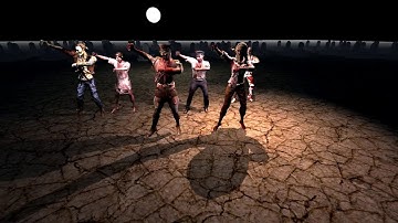 Thriller- Dance Moves Unity 3D
