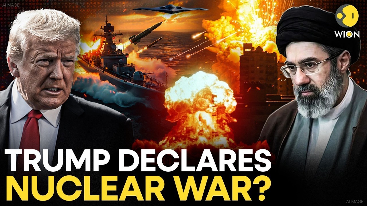 US-Iran War LIVE: Trump VOWS Massive NUCLEAR Offensive Against Iran, World Powers on Alert