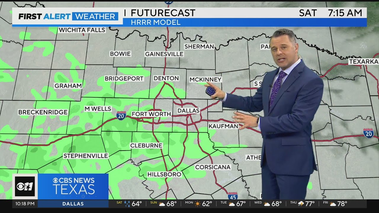 More rain, then dry Monday & Tuesday - YouTube