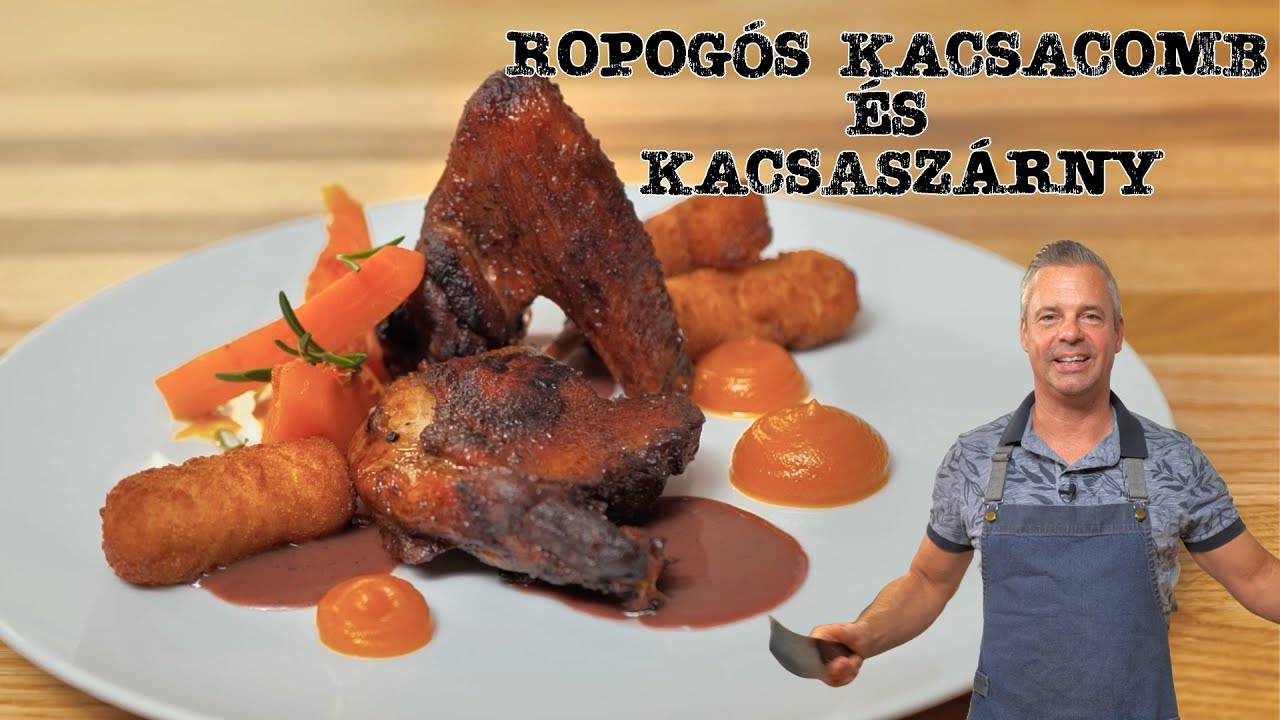 Kacsadarabolás - Ropogós kacsacomb és kacsaszárny