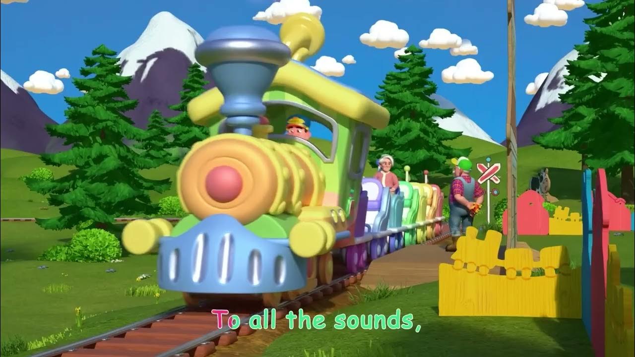 Train Park Song Toy Edition Nursery Rhymes & Kids Songs 1080p