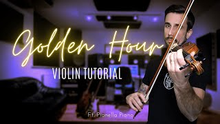 Golden Hour - JVKE - Violin Version + Sheet Music Resimi