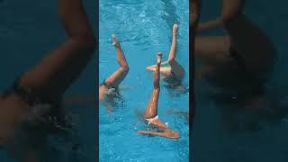 Women Doing Synchronized Swimming