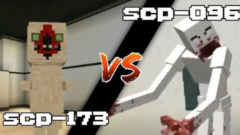 scp-173 vs scp-096 (BUT IN MINECRAFT)