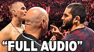 What Islam Makhachev Said To Ian Garry At Final Face Off At UFC 330 (FULL CONVERSATION)