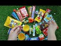 ASMR Most Popular Candys some lots of colorful rainbow lollipop candy unpacking chocolate eat #asmr