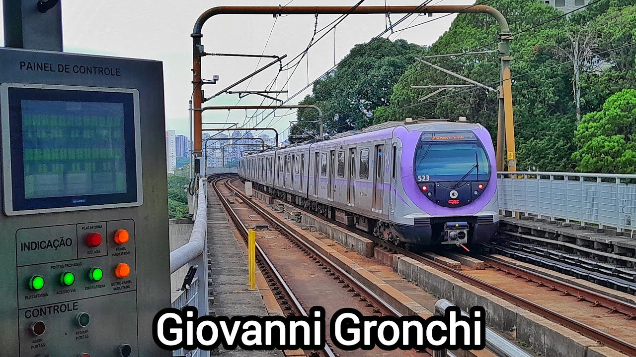Via Mobilidade | Movimentação de Trens Na Estação Giovanni Gronchi