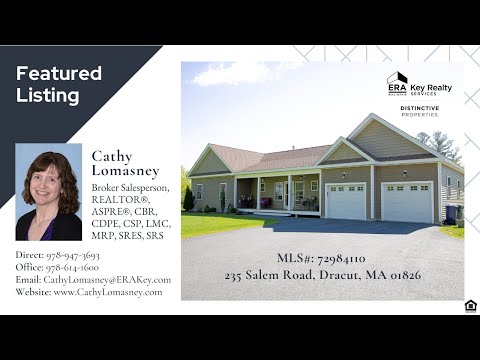 235 Salem Rd, Dracut, MA home video tour