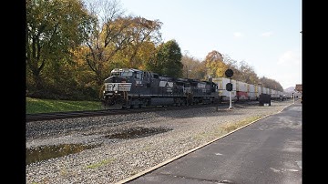 NS 26T EB on the PITTSBURG LINE MP 165.6 & 116