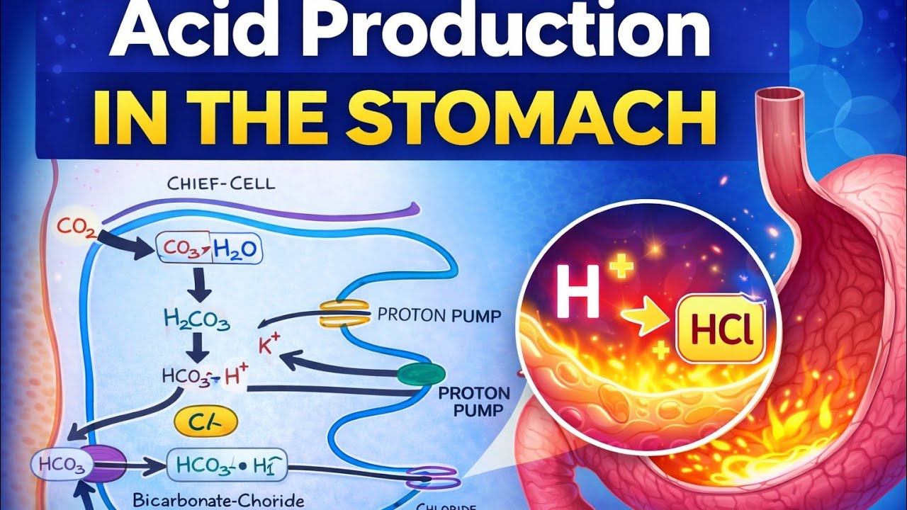 Acid Production in the Stomach