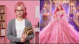 From Nerd to Prom Queen! 👑✨ Extreme School Makeover Challenge by 123 GO! GOLD