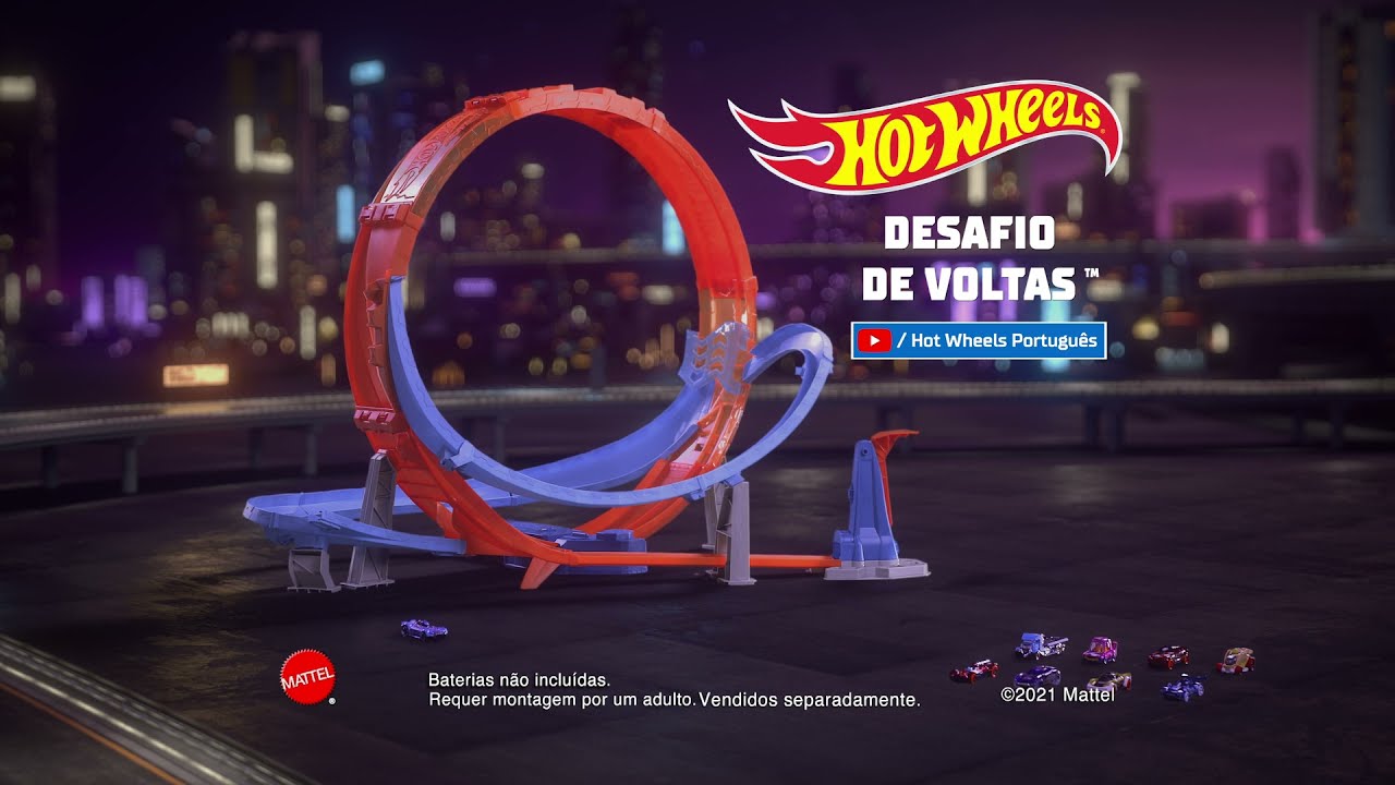 Pista Hot Wheels Action Desafio de Voltas - Mattel - A sua Loja de