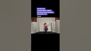Pt6 Poi Intermediate Follow the Flow Choreography 20251027 Pt3 #PoiSpinning #PoiDance #PoiTutorial