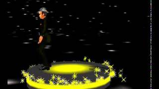 yellow particle dance floor imvu