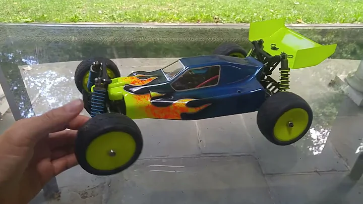 Vintage Team Losi XX-4, custom built and gifted to me by Mark W., brief overview