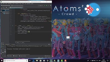 Atoms Crowd - Atoms Cache To Usd