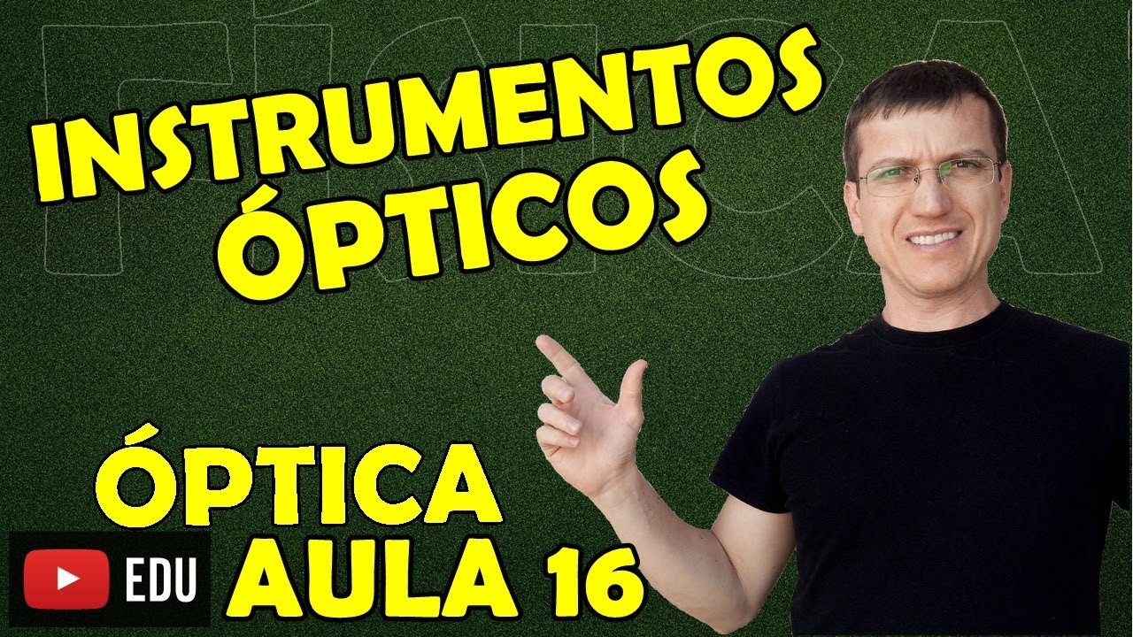 INSTRUMENTOS ÓPTICOS - ÓPTICA - Aula 16 - Prof  Boaro