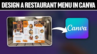 How To Design a Restaurant Menu in Canva For Beginners ! (Full Tutorial)