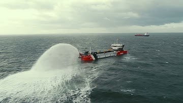 Sea trails of trailing suction hopper dredger BAHIA SAN CARLOS (Easydredge® 2700)