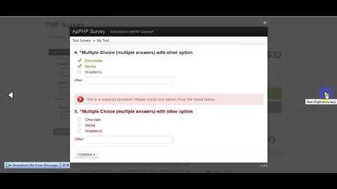 Free Download PHP Survey