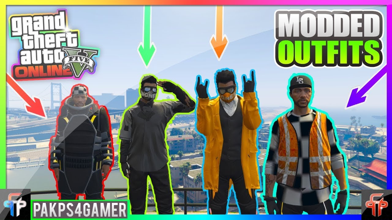 GTA 5 Online - Top 10 Modded Outfits Components! Director Mode Glitch