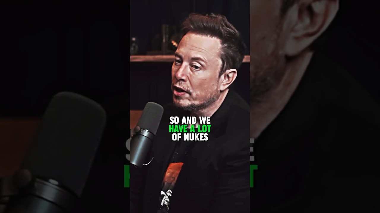 Elon Musk on NUCLEAR WAR. 
