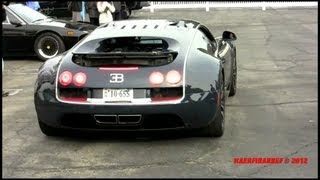Bugatti Veyron leaves for L4P Run to Marconi Automotive Museum