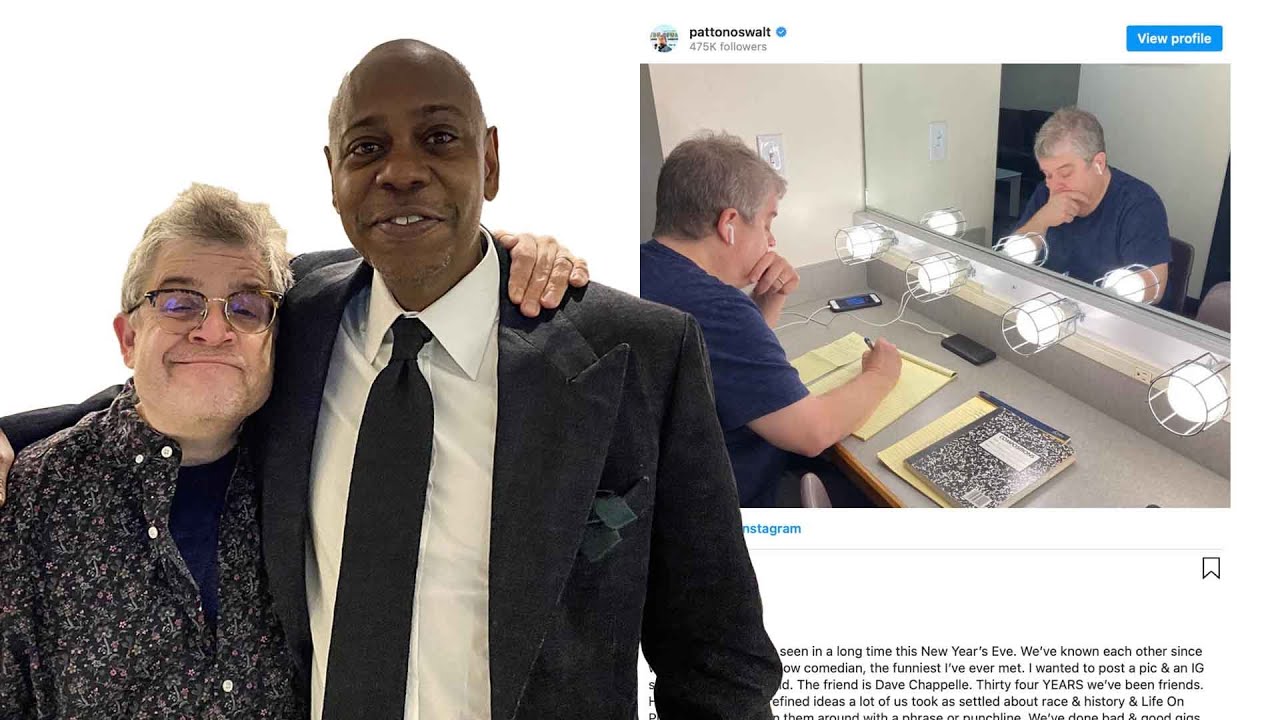 Sam Hyde and Ben Avery on Patton Oswalt apology for Dave Chapelle photo