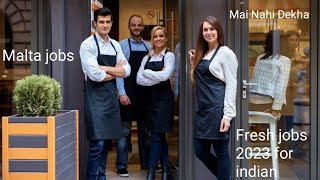 Jobs in Malta for Indians | Malta Jobs Visa for Indians | FreeVisaFlightsFood Accommodation