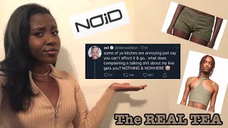 DENZEL DION CLOTHING LINE DRAMA! LETS TALK NOID w/ PROOF Update