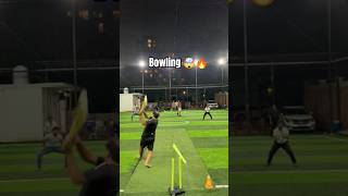 what a bowling 🤯🤯🔥 #cricketball #cricket #abhimanyugoswami