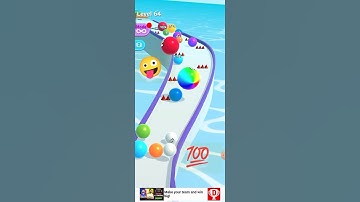 🤪🤩 Ball run 2048 shorts video | 2048 ball run game | ball run 2048