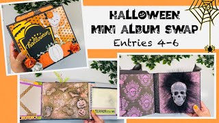 Halloween Mini Album Swap | Entries 4-6