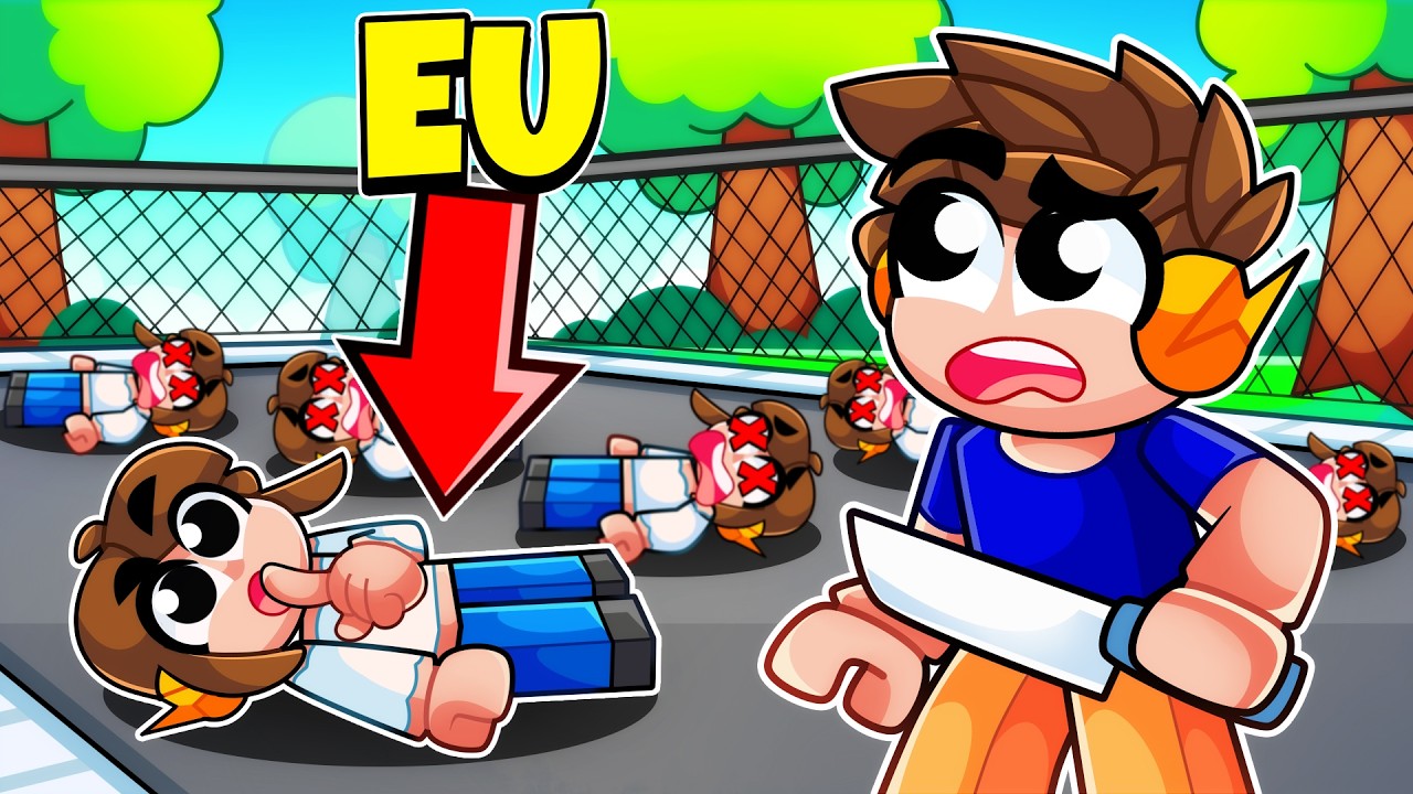 FINGI de MORTO no ESCONDE-ESCONDE do ROBLOX!