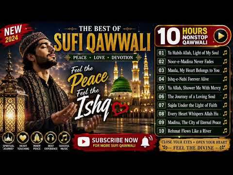 The Most Soulful Sufi Qawwali Collection 2026 🕌 Divine Spiritual Songs | Relaxing Urdu Qawwali Music