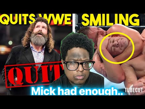 @Wrestlelamia Mick foley quits WWE The real reason John Cana smiled tapping out and more news 