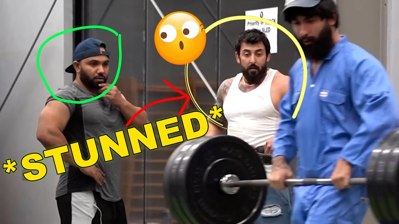 Elite PowerLifter Pretends To Be A CLEANER Aesthetic In Public YouTube