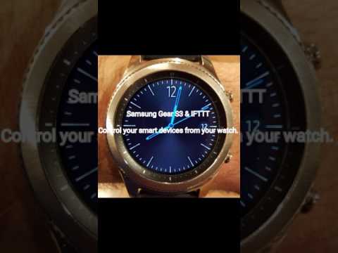 Wear OS Smart Home control using IFTTT and Bubble Cloud homescreen widgets  and Android Wear launcher - YouTube