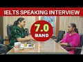 IELTS Speaking Interview for 7 bands | IELTS Speaking Interview Demo