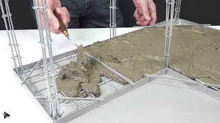 How to make the foundations of a house - CONCRETE_MODEL