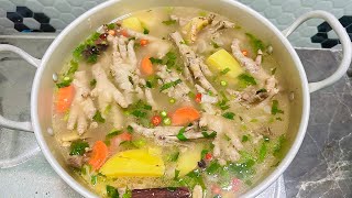 Cara Buat Sup Kaki Ayam | Tips Bagi Sup Bertambah Sedap