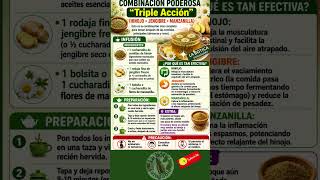 🌿 La Infusión MÁS PODEROSA para la Digestión 🤯 #salud