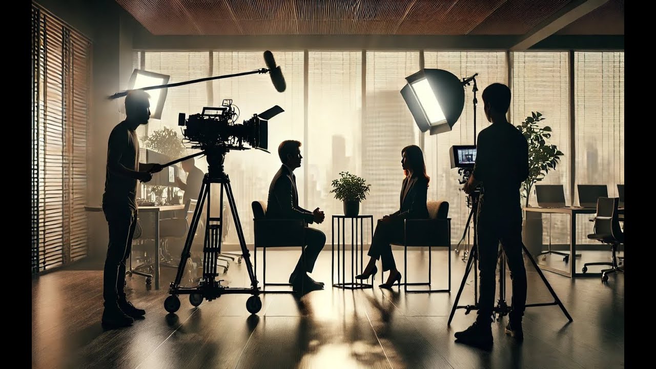 Studio production scene