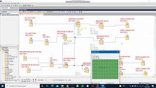 PLC Basit Hırsız Alarm Sistemi Simülasyonu SİEMENS LOGO SOFT screenshot 3