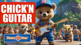 🤩Chicken Pick’n Benny Bear’s®️ Country Surprise| Must watch his big twang 🌈