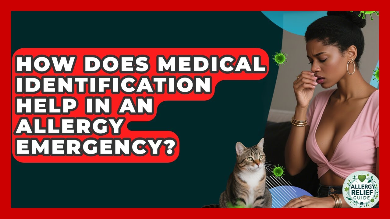 How Does Medical Identification Help In An Allergy Emergency? - Allergy Relief Guide